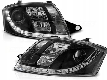 LAMPY AUDI TT 8N 99-05 DAYLIGHT LED BLACK