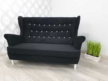 SOFA Chesterfield DIAMENCIKI KRYSZTAŁKI Glamour