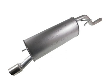 TŁUMIK Z KONCÓWKĄ CHROM OPEL CORSA D 1.2