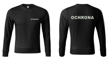 POLAR 506 OCHRONA bluza dla ochroniarza CZARNY XL