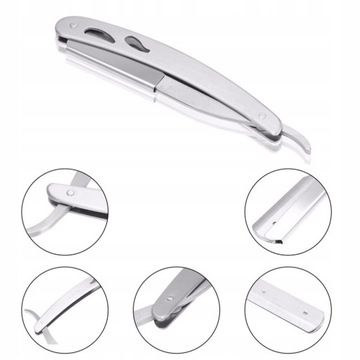 Набор для бороды By My Beard Scissors Razor, кремовый*