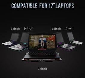 ПОДСТАВКА-ОХЛАЖДАЮЩАЯ ПОДСТАВКА ДЛЯ НОУТБУКА 12–17 ДЮЙМОВ