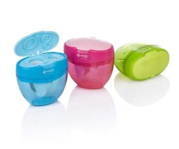 Точилка тройная, контейнер для мелков Jumbo ASTRA.