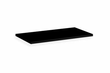 CZARNA PÓŁKA Z PŁYTY MEBLOWEJ 60 CM x 40 CM