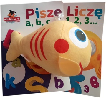RYBKA MINI MINI: ORYGINALNA: 23 CM + 2 KSIĄŻKI D-X