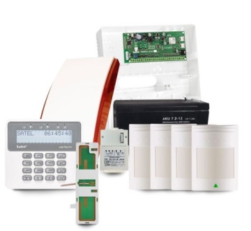 СИГНАЛИЗАЦИЯ SATEL PERFECTA 4 ДЕТЕКТОРЫ SMS-УВЕДОМЛЕНИЕ