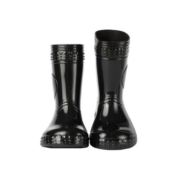 ВЕЛЛИНГОВЫЕ БОТИНКИ ПОЖАЛУЙСТА, ДЕТСКИЕ ЧЕРНЫЕ РЕЗИНОВЫЕ БОТИНКИ 21/22