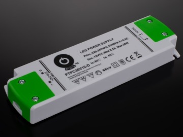 БЛОК ПИТАНИЯ POS 30Вт 2,5А 12В IP20 FTPC30V12-D
