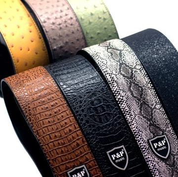 КОЖАНЫЙ РЕМЕНЬ ДЛЯ ГИТАРЫ № 6.