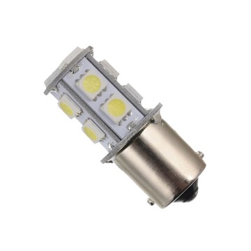 СВЕТОДИОДНАЯ ЛАМПА 13 SMD 5050 P21W R5W R10W BA15S БЕЛАЯ