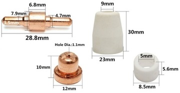 ПЛАЗМЕННЫЙ РЕЗАК CUT40 СОПЛО ПЛАЗМЕННОЕ СОПЛО