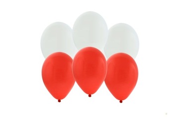 Balony biało czerwone święto 11 listopada