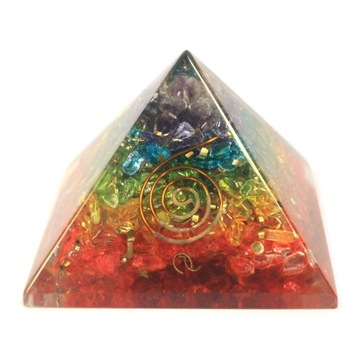 Orgonit Piramida Chakra Odpromiennik 70mm ORGN-07
