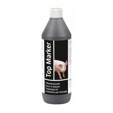 Чернила для тату TopMarker, черные, 1000 мл