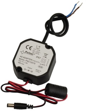 ZASILACZ DOPUSZKOWY LED DOMOFON SZYFRATOR 12V/1,5A