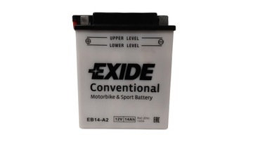 AKUMULATOR MOTOCYKLOWY EXIDE EB14-A2/YB14-A2