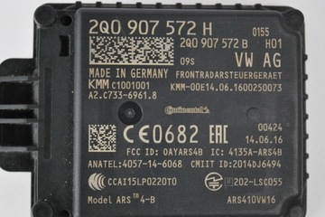 SENZOR RADAROVÝ AUDI Q2 VW SKODA SEAT 2Q0907572H