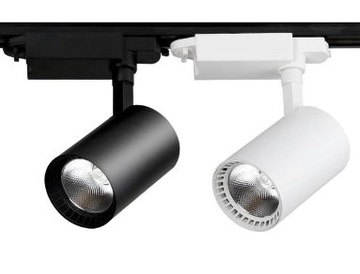 LAMPA SKLEPOWA NA SZYNĘ 30W 6000K LED CZARNA