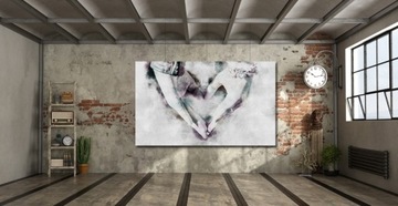 Картина РУКИ 2 - холст, сердце руки лофт дизайн