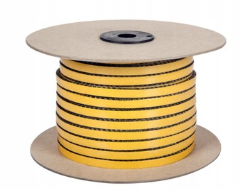 TAŚMA DO KOMINKA USZCZELKA ŻAROODPORNA 10x3mm 1m