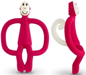 Массажный прорезыватель Matchstick Monkey со щеткой R
