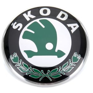 ЛОГОТИП SKODA ПЕРЕДНИЙ ОРИГИНАЛ 3U0853621B