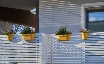 ИТАЛЬЯНСКИЙ балконный ящик продолговатый BE-UP 50x33/23