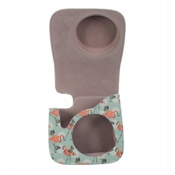 FUTERAŁ do FUJI INSTAX Mini 8 9 Retro flamingi