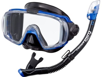 TUSA ZESTAW NURKOWY snorkeling maska VISIO fajka SUCHA UC3125 QBMB + ETUI