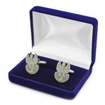 Запонки АРМИЯ ТЕРРИТОРИАЛЬНОЙ ОБОРОНЫ в футляре