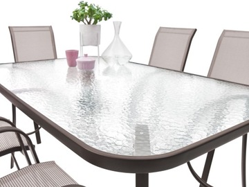 КОМПЛЕКТ САДОВОЙ МЕБЕЛИ 6+1 ДЛЯ ТЕРРАСЫ, БАЛКОНА