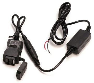 Зарядное устройство для мотоцикла, 2x USB, водонепроницаемое, 12–24 В, для мотоцикла, скутера Quad