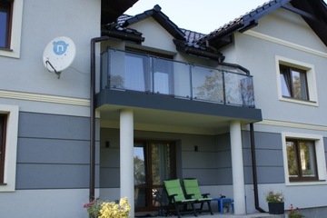 BALUSTRADA, BALUSTRADY ALUMINIOWE ŻYWIEC