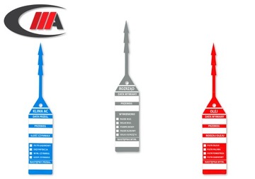 СЕРВИСНЫЕ ВЕШАЛКИ ДЛЯ ПРОВЕРКИ КОНДИЦИОНЕРА 100 шт.