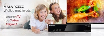 Ferguson Ariva TT ATV ​​декодер Android 2x SAT двойной тюнер запись PVR
