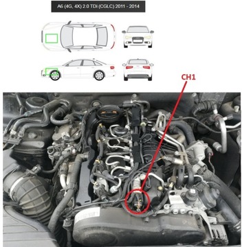 CHIPTUNING UNICATE AUDI A6 C7 2.0 TDI 177KM CGLC