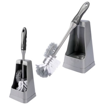 SZCZOTKA WC PLATINUM srebrna