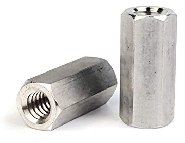 NAKRĘTKA ZŁĄCZNA DŁUGA M12X36 OCYNK - 10 szt