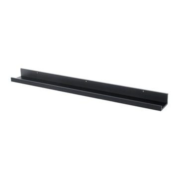 IKEA MOSSLANDA Półka na zdjęcia czarna 115 cm