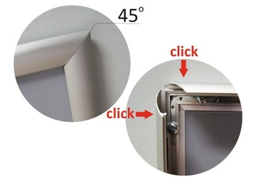 RAMKA REKLAMOWA OWZ ALUMINIUM A4 HIT!