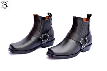 КОЖАНЫЕ БОТИНКИ COWBOOT БОТИНКИ SHADOW VIRAGO KST