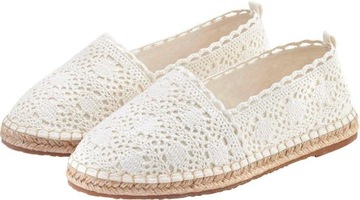 RB3112 LASCANA KORONKOWE ESPADRYLE ROZ. 36