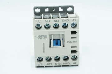 STYCZNIK MINIATUROWY PMC 6 - 2,2kW 6A cewka 230V