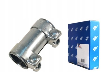 ZŁĄCZE RURY WYDECHOWEJ 56/60.5X125MM OBEJMA FA1