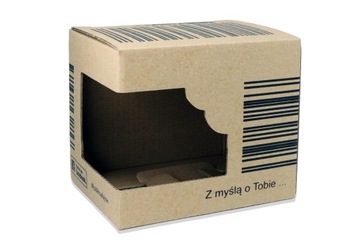 FOTO Kubek szary KOMUNIA DLA CHRZESTNYCH KREATOR