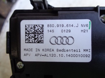 AUDI TT 8S0 15-> PANEL MMI 8S0919614J