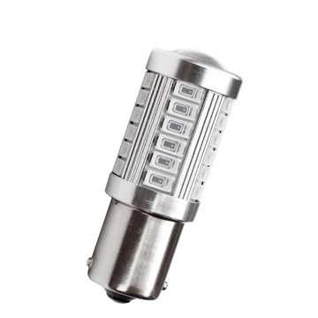 СВЕТОДИОДНАЯ ЛАМПА 33 SMD 5630 P21W R5W BA15S КРАСНАЯ