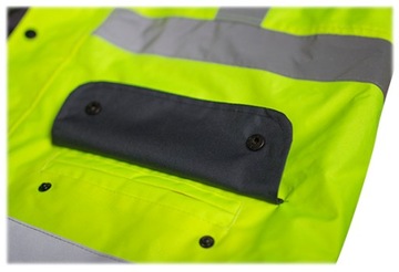 УТЕПЛЕННАЯ ЗИМНЯЯ СВЕТООТРАЖАЮЩАЯ РАБОЧАЯ КУРТКА XXL