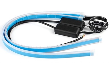ŚWIATŁA DZIENNE LED DRL PŁYWAJĄCY KIERUNKOWSKAZ 60