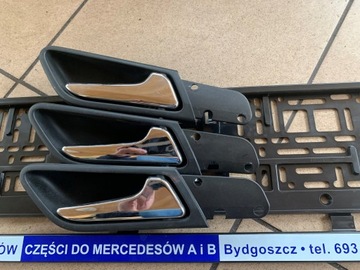 MERCEDES A CLASS W169 РУЧКА ДВЕРНАЯ ВНУТРЕННЯЯ ЧЕРНАЯ